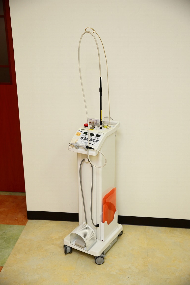痛くない治療に役立つ機器